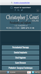 Mobile Screenshot of christopherjcouri.com
